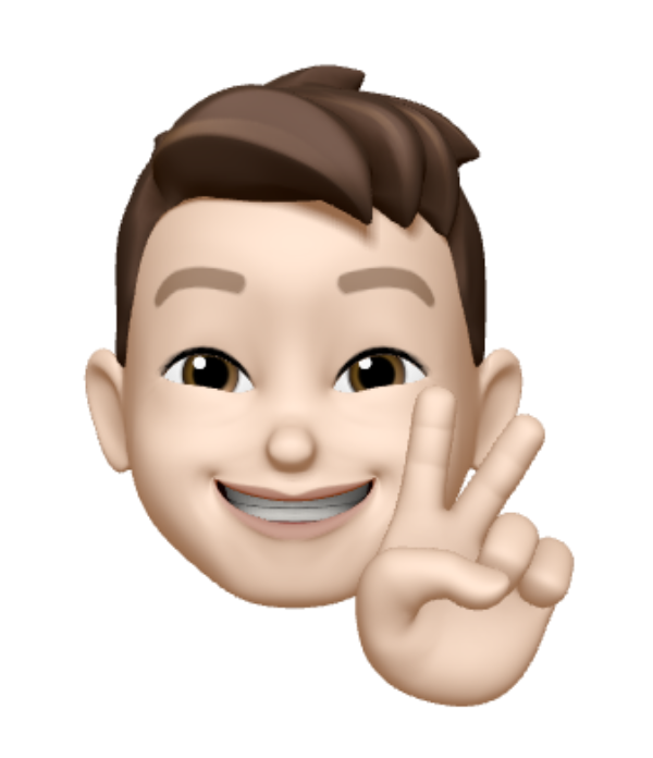 A memoji created via iPhone used for our UX team website